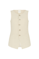 Manel Vest - Soft Yellow