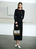 Myla Jersey Dress - Dark Brown