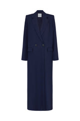 Noura Long Blazer - Dark Blue