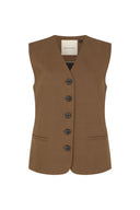 Elo Signature Vest in Brown