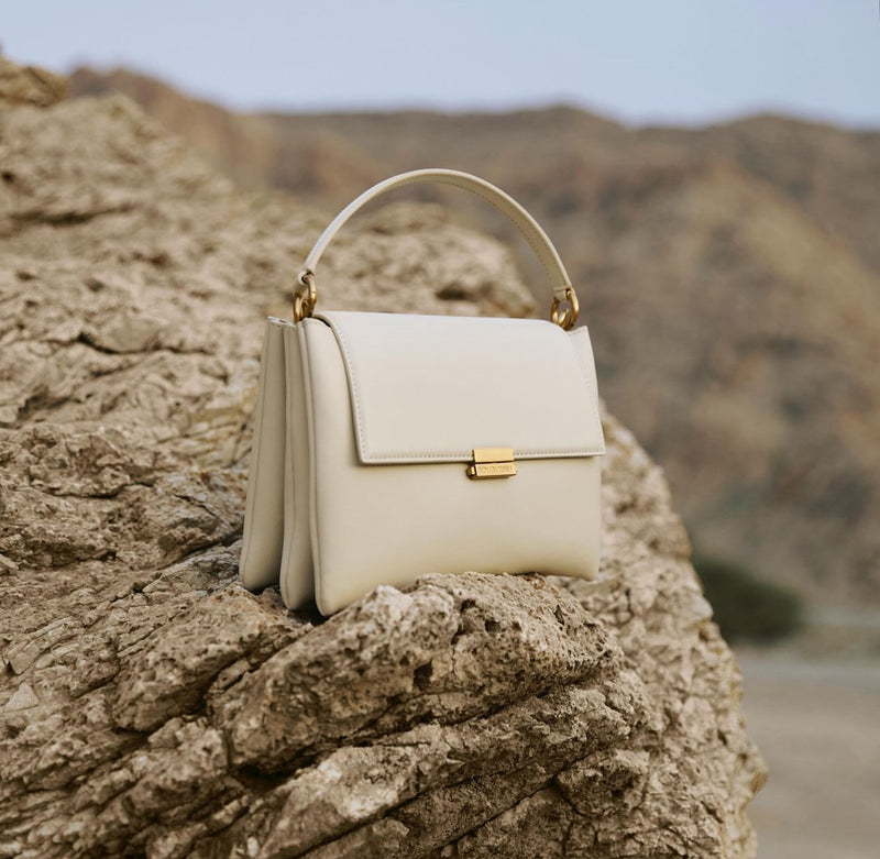 Mini Ounassa Handbag - Cream