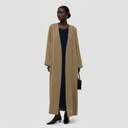 Shurooq Long Jacket - Olive