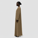 Shurooq Long Jacket - Olive