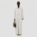 Noura Long Blazer - Off White