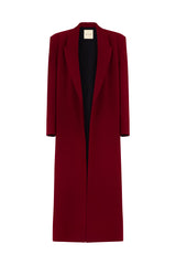 Nouf Long Blazer - Red