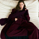 Nouf Long Blazer - Burgundy