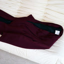 Nouf Long Blazer - Burgundy