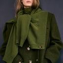 Layal Coat - Olive Green