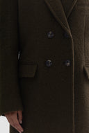 Layal Coat - Olive Green
