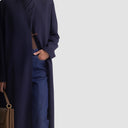 Ella Long Jacket - Dark Blue