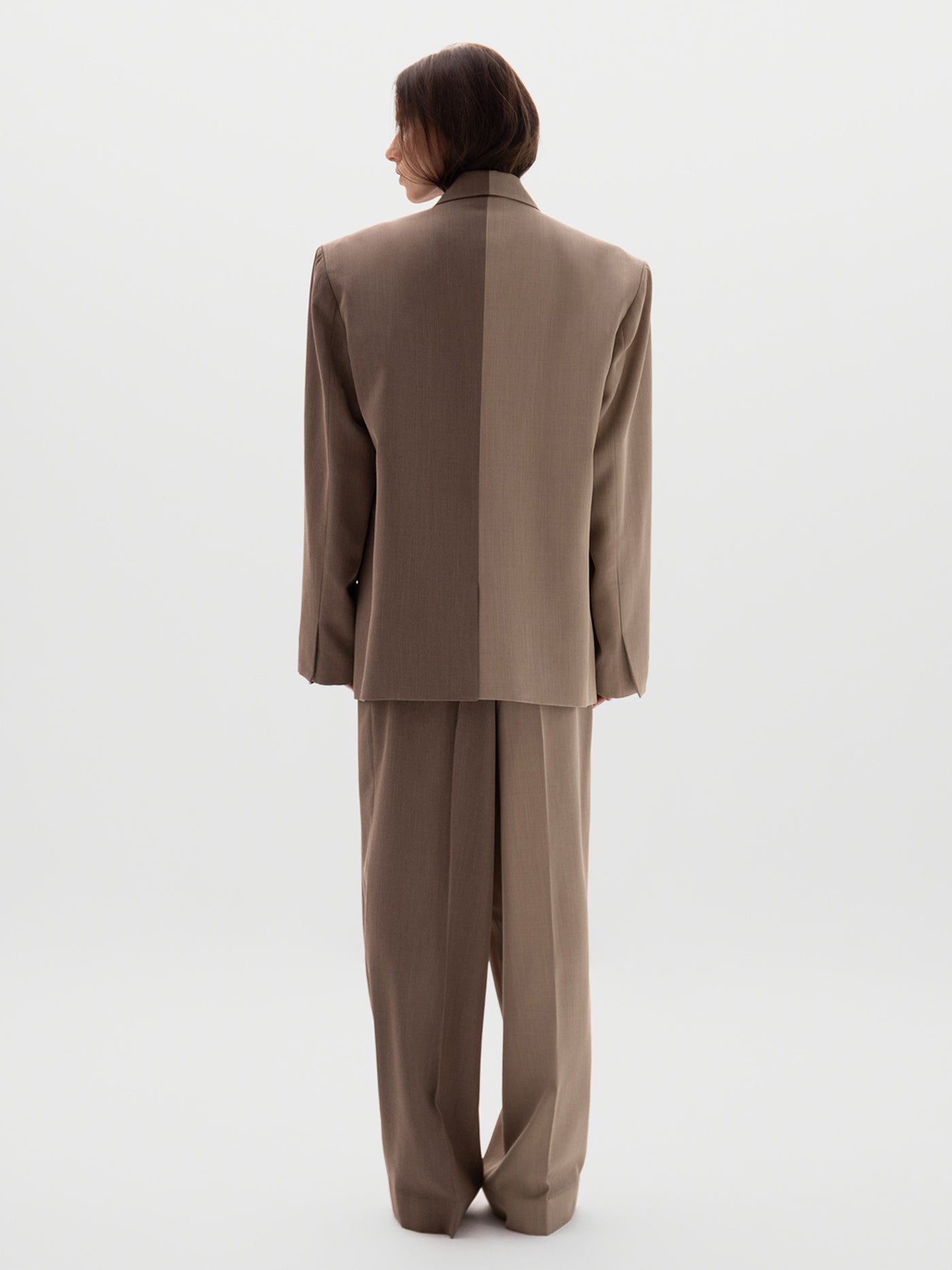 ボトムスその他 Patou Brown Wool Blend Blazer Grand Le Mar - Brown S130 Wool Jacket (SB) – Grand Lè Mar