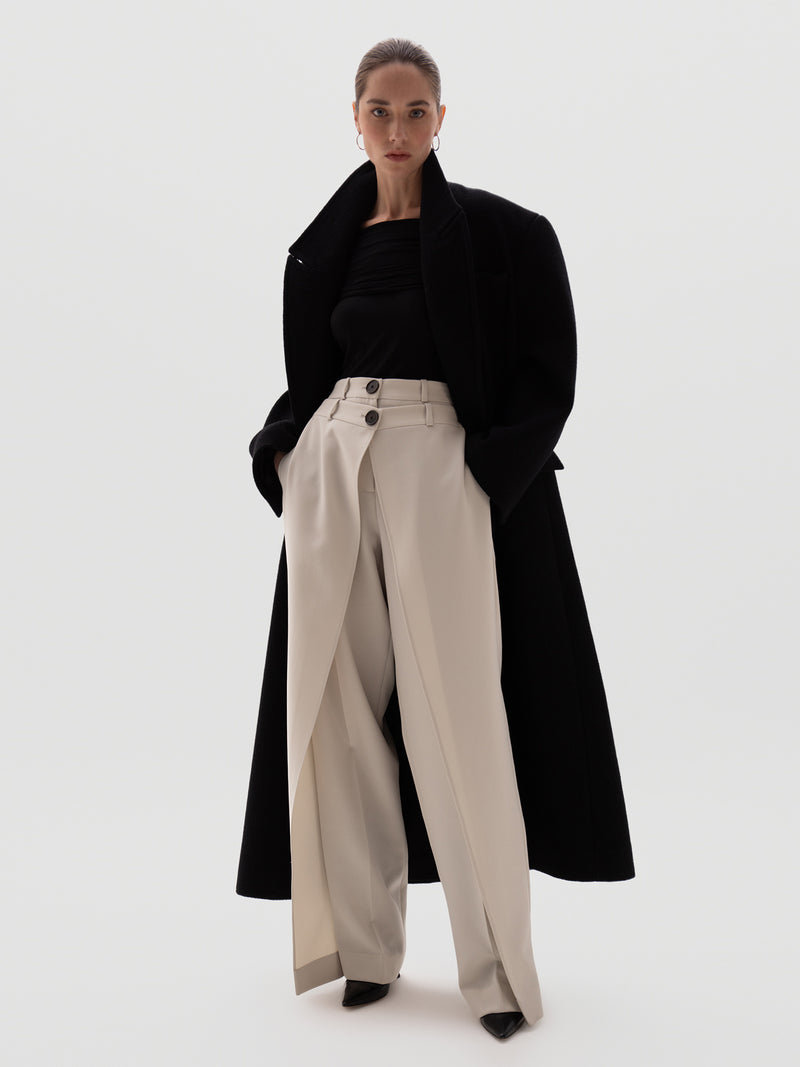 Aya Trousers - Greige