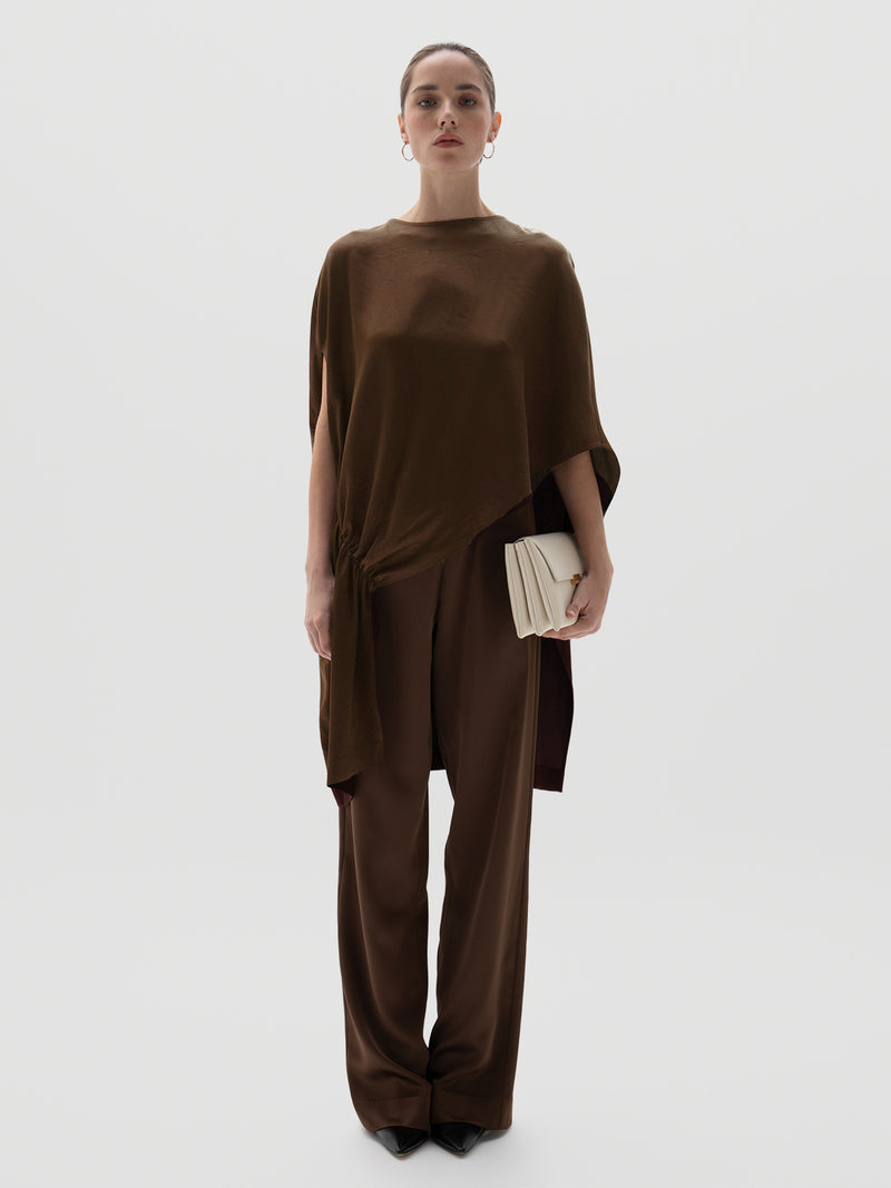 Amina Top - Brown