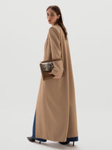 Jhana Long Blazer - Camel