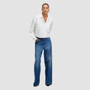 Signature Cropped Shirt - Off-White