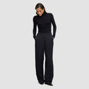 Wei Turtleneck Top - Black