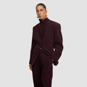 City Blazer - Plum Brown