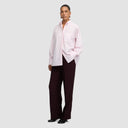 Power Trousers - Plum Brown