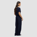 Iconic Elasticated Trousers - Dark Blue