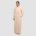 Iconic Long Blazer - Nude Pink