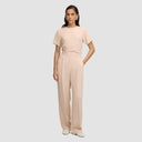 Iconic Tailored Trousers - Nude Pink