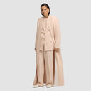 Iconic Long Jacket - Nude Pink