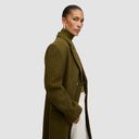 Layal Coat - Olive Green