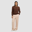 Chalet Cashmere Jumper - Chocolate Brown