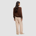 Chalet Cashmere Jumper - Chocolate Brown