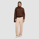 Chalet Cashmere Jumper - Chocolate Brown