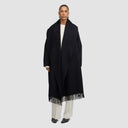 Fringes Coat - Black