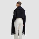 Fringes Coat - Black