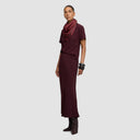Iconic Blouse - Plum Brown