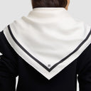 Nomad Silk Scarf Square 90 - Off-White