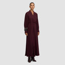 City Dress - Plum Brown