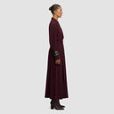 City Dress - Plum Brown