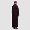 Iconic Long Blazer - Plum Brown
