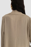 Sheikha Long Trench - Beige
