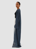 Hind Long Cardigan - Night Blue