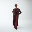 Dana Long Blazer - Plum