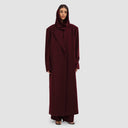 Nouf Long Blazer - Burgundy