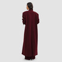 Nouf Long Blazer - Burgundy