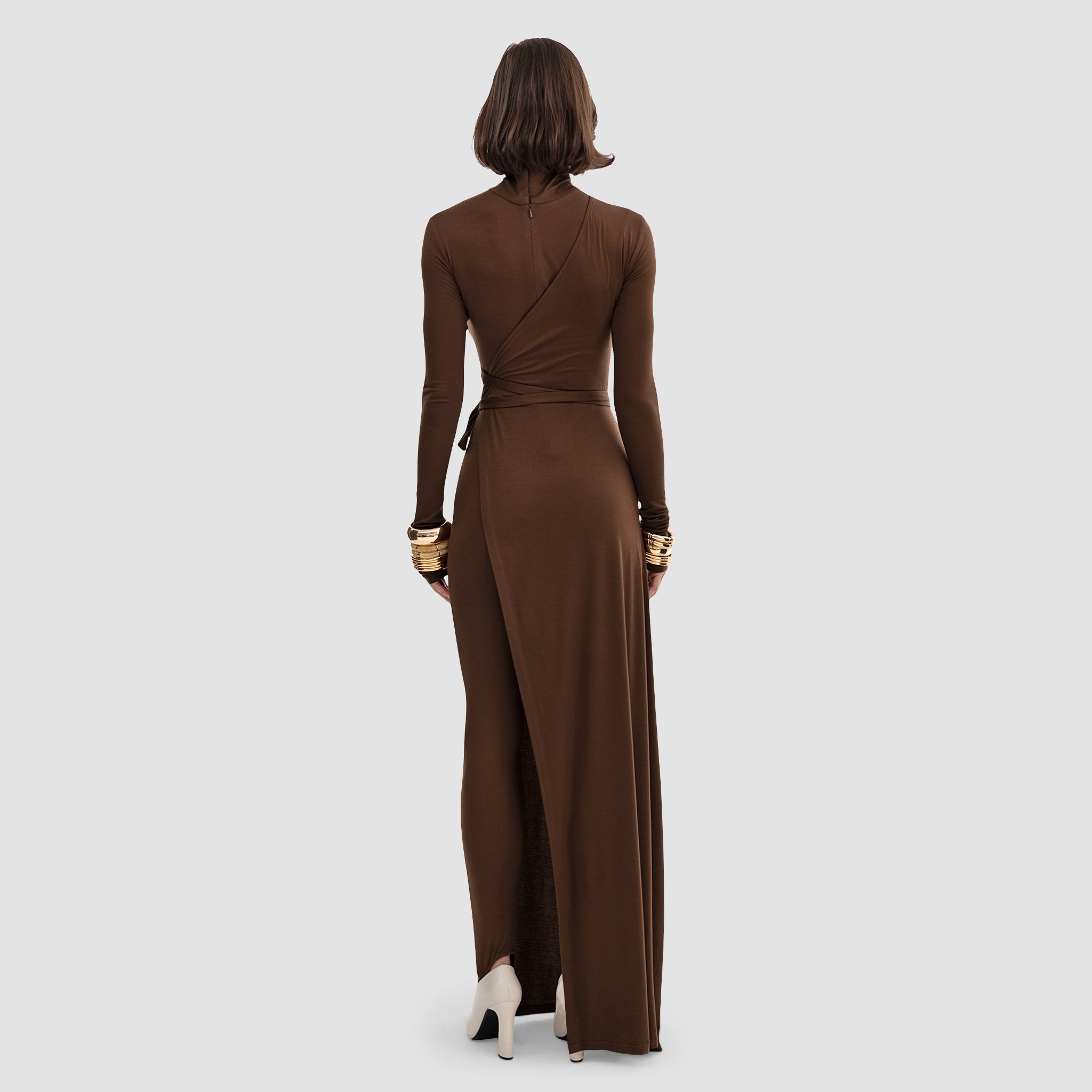 Samira Catsuit - Light Brown – Bouguessa