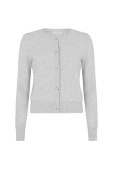 Kate Cashmere Cardigan - Grey