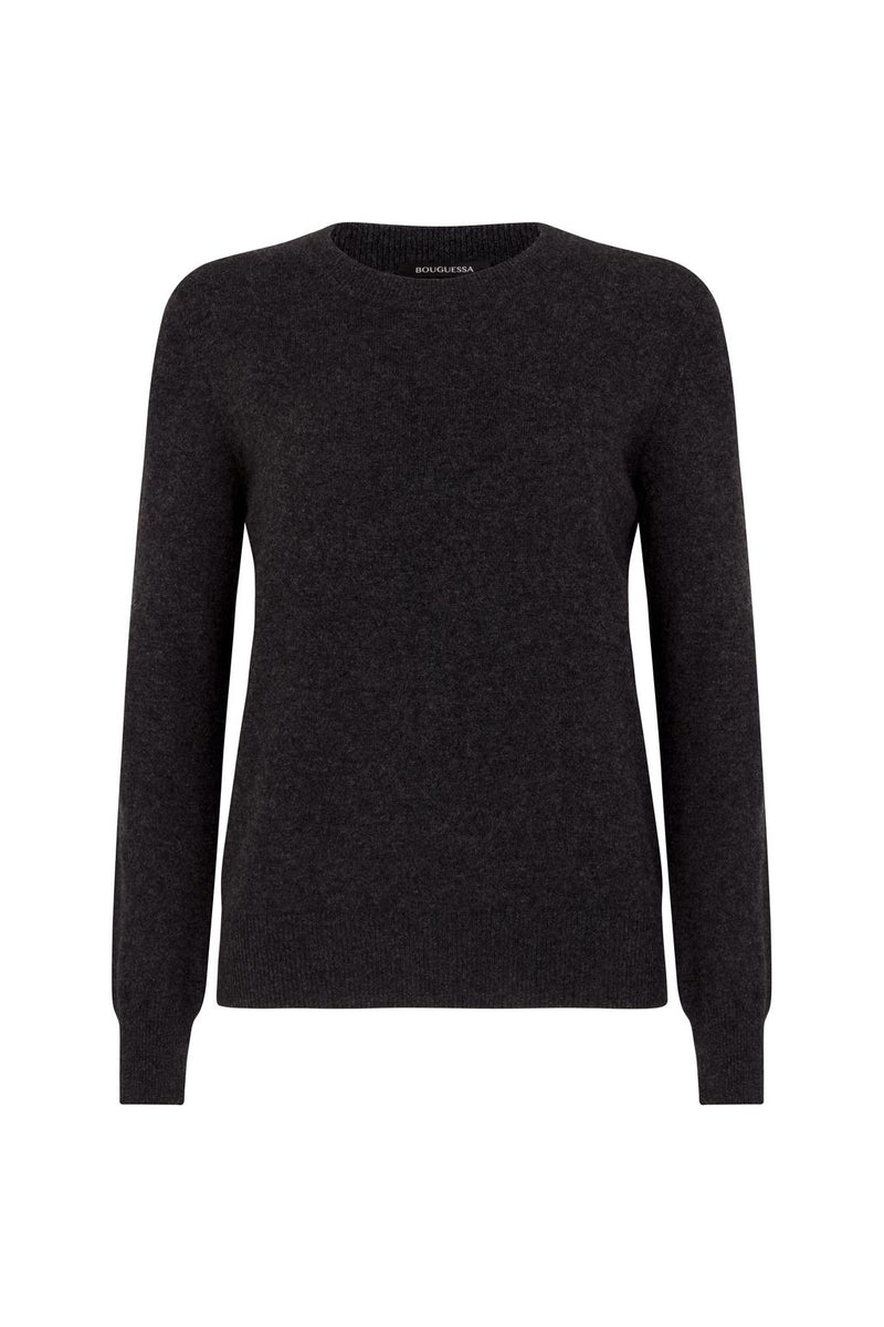 Anastasia Cashmere Jumper - Dark Grey