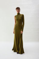 Jade Dress - Olive Green