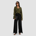 Myo Cashmere Cardigan - Olive Green