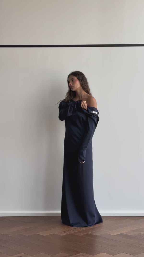 Mina Dress - Dark Blue