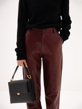 Rania Leather Pants