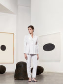 Peplum Jacket - White